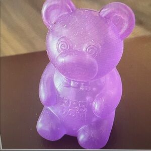 NeeDoh Purple Gummy Bear - Sensory Fidget Toy